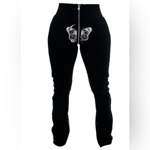 Tordrobes Butterfly U Zip Pants